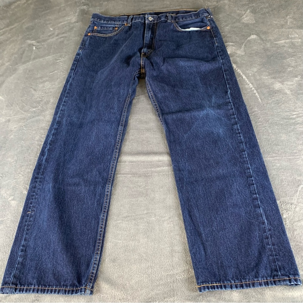 Levis 505‎ Jeans Mens 40x30 Straight Leg Denim Cotton Medium Wash